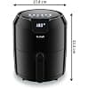 Tefal EY4018 Easy Fry Precision XL Hot Air Fryer, 1500W, 4.2L Capacity, Automatic Programs, Digital Display, Timer, No Grease/Oil, Black - Image 8