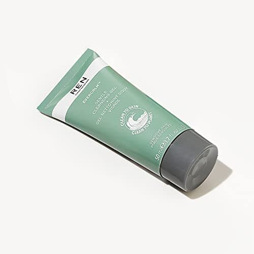REN Evercalm Gentle Cleansing Gel - Soothes, Moisturizes and Cleanses Sensitive Skin, Strengthens Skin Barrier, 50ml - Image 4