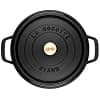 Staub 5 Quart Round Casserole Dish, Black by Staub - Image 8