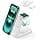 Belkin UltraCharge 3 in 1 Qi2 Induction Charger, Magnetic Charging Dock 25W, Wireless Charger with MagSafe for iPhone 17, iPhone Air, Apple Watch, AirPods, Pixelsnap with 45W Charger, White - Image 2