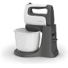 Moulinex HM4641 Prep'Mix+ Electric Mixer 500 W with Stainless Steel Whisks and Dough Hooks, 2.5 L Self-Boating, 5 Speeds and Turbo Adjustment - Image 3