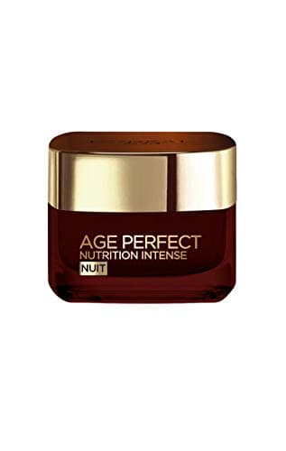 L'Oréal Paris Anti-Aging Night Cream - Rich Repairing Balm - Concentrated with Manuka Honey & Calcium B5 - For Undernourished Mature Skin - Intense Nutrition - Age Perfect - 50 ml - Image 4
