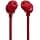 JBL Tune 310C Hi-Res Wired Earbuds, Pure Bass JBL Sound, USB-C Connection, Tangle-Free Flat Cable, Three Key Remote Control with Microphone, Red - Image 5