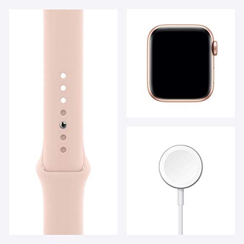 Apple Watch Series 6 (GPS, 40mm) Gold Aluminum Case with Pink Sand Sport Strap (Refurbished) - Image 8