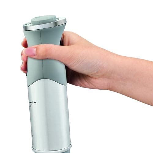 Moulinex quickchef Hand Blender with 3 Accessories, Stainless Steel, 10 Speed, 1000W - Image 4
