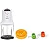 Moulinex Multi Reel AT723110 6-in-1, 500 W, 0.5 Litre, Plastic, 2 Speed, White - Image 4