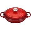 Le Creuset Signature Enamelled Cast Iron Dutch Oven, Round, 26 cm, 2 L, 4.2 kg, Cherry, 21180260602430 - Image 2