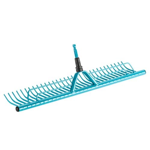 Gardena Combisystem Lawn: Rake, Working Width 60 cm, for Collecting Cut Grass, Suitable for All Combisystem Handles, with Practical Pick Up Tray (3381-20) - Image 2