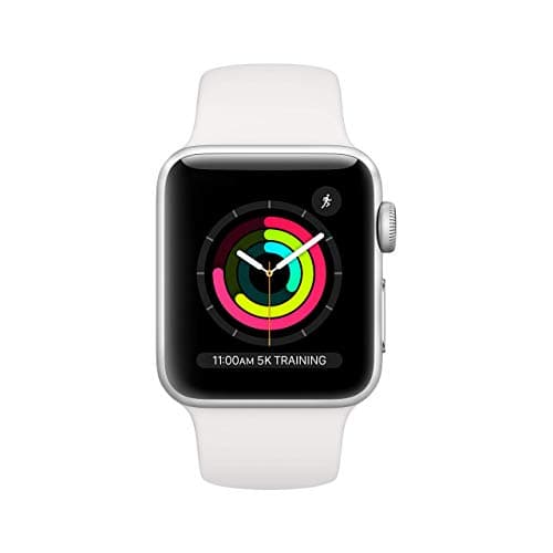 Apple Watch Series 4 40mm (GPS) - Silver Aluminum Case with White Sport Strap (Refurbished) - Image 3
