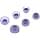 Samsung Galaxy Buds 2 Earbuds, 3 Pairs Small Medium Large Replacement Silicone Eartips for Samsung Galaxy Buds 2 - Light Purple - Image 3