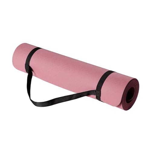 Amazon Basics 1/4 Inch Thick TPE Exercise Yoga Mat with Carrying Strap - Image 3