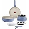 Tefal Ingenio Serenity, 11-Piece Cookware, Non-Stick Coating, Induction, Stackable, L829SB04 - Image 2
