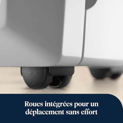 De’Longhi Tasciugo AriaDry - Déshumidificateur Portable pour la Maison, Élimination Humidité 30L/24h, Séchage, Anti-Moisissure, Pompe drainage 5m, Silencieux, Ecran LCD, Minuteur, Blanc (DD230P) - Image 8