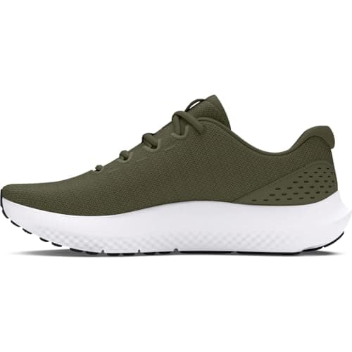Under Armour UA Charged Surge 4 Men's Trainers Lightweight Breathable Trainers Black/Charcoal Grey/White - Image 2