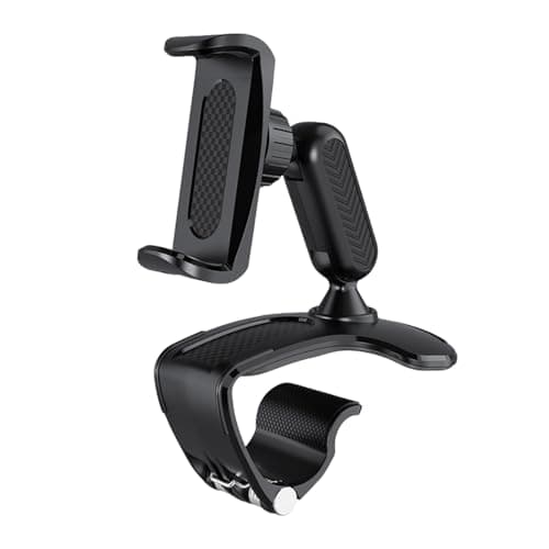360° Adjustable Car Phone Holder, Car Mobile Phone Bases, 4 to 7 Inch Smartphone Car Holder, Car Phone Holder for Dashboard GPS Car Holder - Image 2