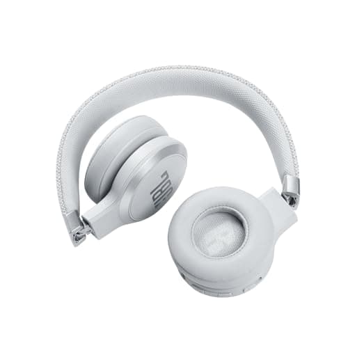 JBL Live 460NC – Casque audio supra-auriculaire sans fil – Écouteurs Bluetooth avec réduction de bruit et commande pour appels – Autonomie jusqu'à 50 heures – Blanc - Image 4