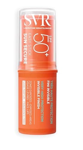 SVR - NEW Easy Stick SPF50+ Visage & Corps Sun Secure - Invisible - Association de Filtres Brevetée - Résiste à L'Eau - Pour Bébé, Enfant, Adulte - Format rechargeable - Stick 10g - Image 4