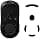 kwmobile Mouse Pad Compatible with Logitech G Pro Wireless Gaming - Self-adhesive Replacement Soft Rubber Mouse Foot - Black - Image 2