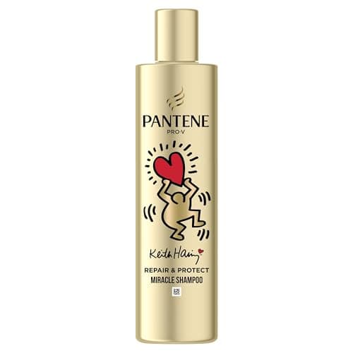 Pantene Pro-V x Keith Haring Art Collection Repair & Protect Miracle Shampoo 250 ml for Fragile and Damaged Hair, PRO-V Formula with Active Nutri-Plex Technology, Helps Repair Dry Hair - Image 3