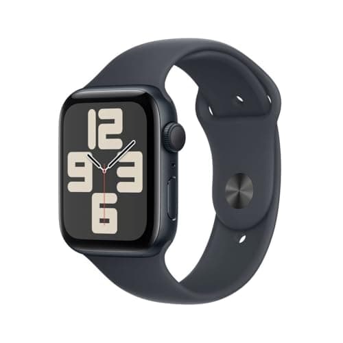 Apple Watch SE (2nd Generation) 44mm GPS Smart Watch with Midnight Aluminum Case and Midnight Sport Strap (M/L) Activity Tracking, Sleep Tracking, Accident Detection, Heart Rate Monitoring - Image 3