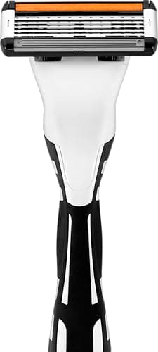 BIC Hybrid 5 Flex Men's Rechargeable Razor with Handle and Refills with 5 Nanotech Titanium Blades - Box of 1+3 - Image 4