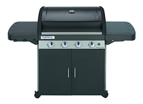 Campingaz LD Plus Class 4 Gas Grill, 4 Burners, Power 12.8kW, InstaClean Easy Cleaning System, Double Enamelled Cast Iron Grill and Griddle, 2 Side Shelves - Image 2