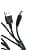USB Charging Cable Compatible with Philips Hue Go 798835 800136 Color Smart LED / (1m) / (22AWG) 5V 2A / Black - Image 5