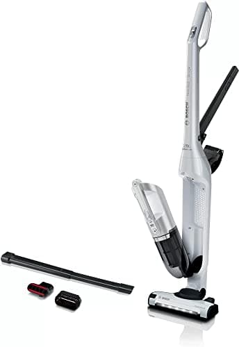 Bosch Household Appliances Series 4, BBH3ALL28, Flexxo 2-in-1 Vacuum Cleaner, Multifunctional, Rechargeable, 55 Min Autonomy, 2 Speeds, Accessories Included, 28Vmax, White - Image 2
