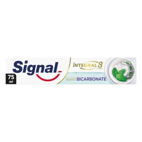 Signal Integral 8 Dentifrice Nature Elements Bicarbonate 75ml - Image 3