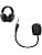 kwmobile Microphone de remplacement compatible avec Logitech G Pro X - Micro de rechange pour casque audio casque gaming - noir - Image 2