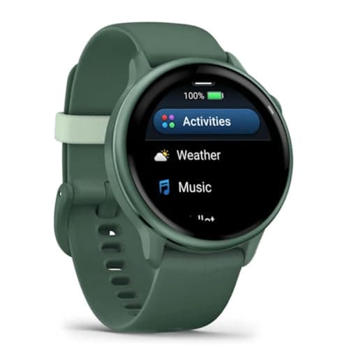 Garmin vívoactive 6 - Fitness & Health GPS Smartwatch with Ultra-Bright Screen - Jasper Green with Fir Green Case - Image 5