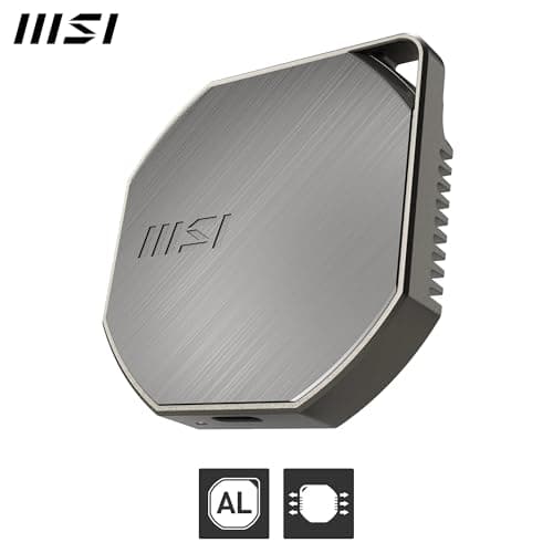 MSI DATAMAG 40Gbps 1TB - USB Type-C Magnetic External SSD for PC/Mac/iPhone/Android/Console, 1TB Capacity, 4000MB/s Read & 3500MB/s Write - 5 Year Warranty (600 TBW) - Image 4