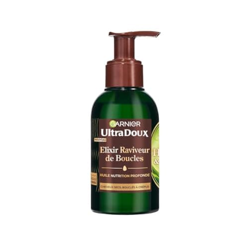 Garnier Ultra Doux - Curl Reviving Elixir - With Avocado Oil and Shea Butter - Multi-Use Oil to Revive Curls of Dry, Curly to Kinky Hair - 120 ml - Men and Women - Image 3