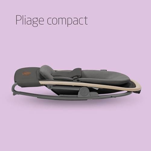 Maxi-Cosi Kori 2-in-1 Baby Bouncer with Toy Arch, 0-2 Years, Up to 15 kg, Baby Bouncer, 3 Reclining Positions, Lightweight & Compact, Easy to Install Harness, Eco Care, Beyond Graphite - Image 7