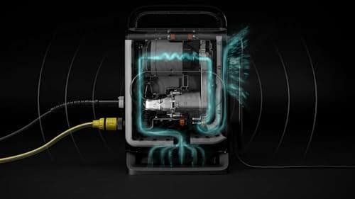 Kärcher K Silent Anniversary Edition pressure washer, max. pressure 130 bar, max. flow rate 420 l/h, extremely quiet, with eco!Booster for effective cleaning, black - Image 7