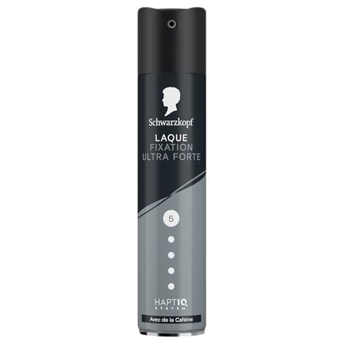 SCHWARZKOPF, Laque Fixation Ultra Forte, Technologie Haptiq System, Formule à la caféine, Végane, Sans silicone, Protège contre humidité et vent, Tenue et resistance longue durée, 250ml - Image 3