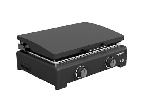 Campingaz Othello 2L Gas Griddle with Lid – Table Grill – Teppanyaki – Enamelled Steel Hob – 2 Steel Burners with BlueFlame Technology for Mediterranean Grilling - Image 5