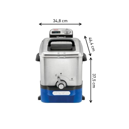 Tefal Oleo Clean Semi-Professional Deep Fryer 3.5 L, 2300 W, Up to 6 People, Automatic Oil Filtration, Digital Timer, Control Port, Thermostat, Oil Storage Box FR804015 - Image 4