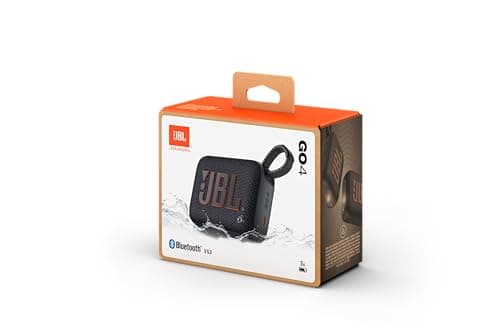 JBL GO4 Haut-Parleur Bluetooth, Chargement USB C, IP67, étanche à la poussière, étanche, Compatible avec Les Applications, radiateur Passif, Portable, Noir - Image 7