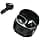 JBL Tune Flex Ghost 2, Wireless Bluetooth Headphones, 48 Hours Battery Life, IP54 Water and Dust Resistance, IP54 Water and Dust Resistance, Multi-Point Connection, Black Ghost - Image 2
