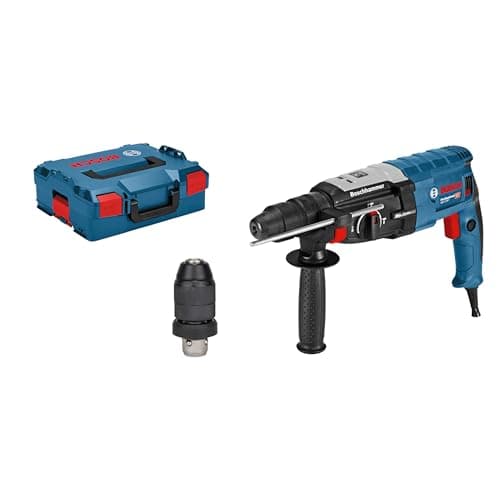 Bosch Professional hole punch GBH 2-28 F (with auxiliary handle, depth stop 210 mm, cloth, 13 mm automatic chuck, SDS plus interchangeable chuck, L-BOXX) - Image 2