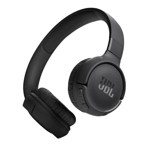 JBL Tune 520BT, casque audio sans fil, léger et confortable, Bluetooth 5.3, autonomie jusqu'à 57 h, charge rapide, son JBL Pure Bass, noir - Image 2