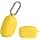 kwmobile Case Compatible with Sony WF-1000XM5 - Headphone Case Silicone Protective Case - Yellow - Image 2