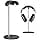 Headset Holder, Desktop Headset Holder with Aluminum Base, Compatible with AirPods Max, Beats, Bose, B&O, Sony, Sennheiser, Gaming (Black) - Image 3