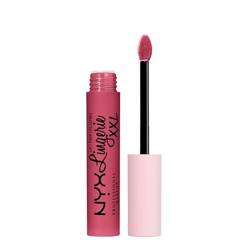 NYX Professional Makeup Rouge à Lèvres Liquide Mat Lip Lingerie XXL, Longue Tenue, Formule Vegan, Sans transfert, Teinte : Push'd Up (15) - Image 3