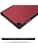 EasyAcc Case Cover Compatible with Samsung Galaxy Tab A7 10.4 Inch 2022/2020 (SM-T500/SM-T505), Ultra Thin Protection PU Leather Case Cover with Stand Function, Burgundy - Image 5