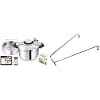 Seb Clipsominut' Perfect Pressure Cooker 9 L, Pressure Cooker Induction, Easy to Use, Timer, 100 Recipe Book Included, Purple P4624900 & 792691 Pressure Cookers Accessory Steamer Basket Holder - Image 2