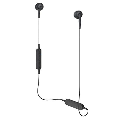 Audio-Technica C200BT WIRELESS EARPHONES - Black - Image 2