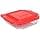 Pyrex Pyrex 8 Inch Square Baking Dish With Red Lid Ear Plug, 15 cm, Black, black (Black), Earplug - Image 3