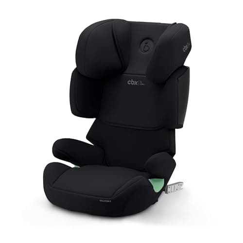 CBX by CYBEX Solution X i-Fix Children's Car Seat, for Cars with and without ISOFIX, Ages 3 to 12 Approx. (100 – 150 cm), Approx. 15 to 50 kg, Pure Black - Image 2
